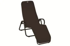 Acamp Gesundheitsliege Calypso 137x75x107 cm anthrazit/nero