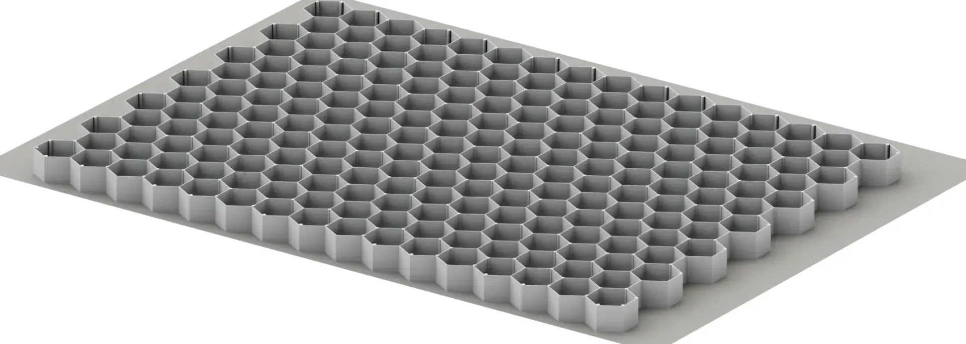 ACO Self Kieswabe eco S 80 x 60 x 3 cm grau inkl. Geotextil