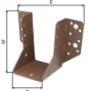 Alberts Duravis Balkenschuh Typ A 6,0 x 10,0 cm