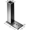 Alberts Universalpfosten 95 cm, 30 x 30 mm, feuerverzinkt