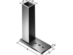 Alberts Universalpfosten 95 cm, 30 x 30 mm, feuerverzinkt