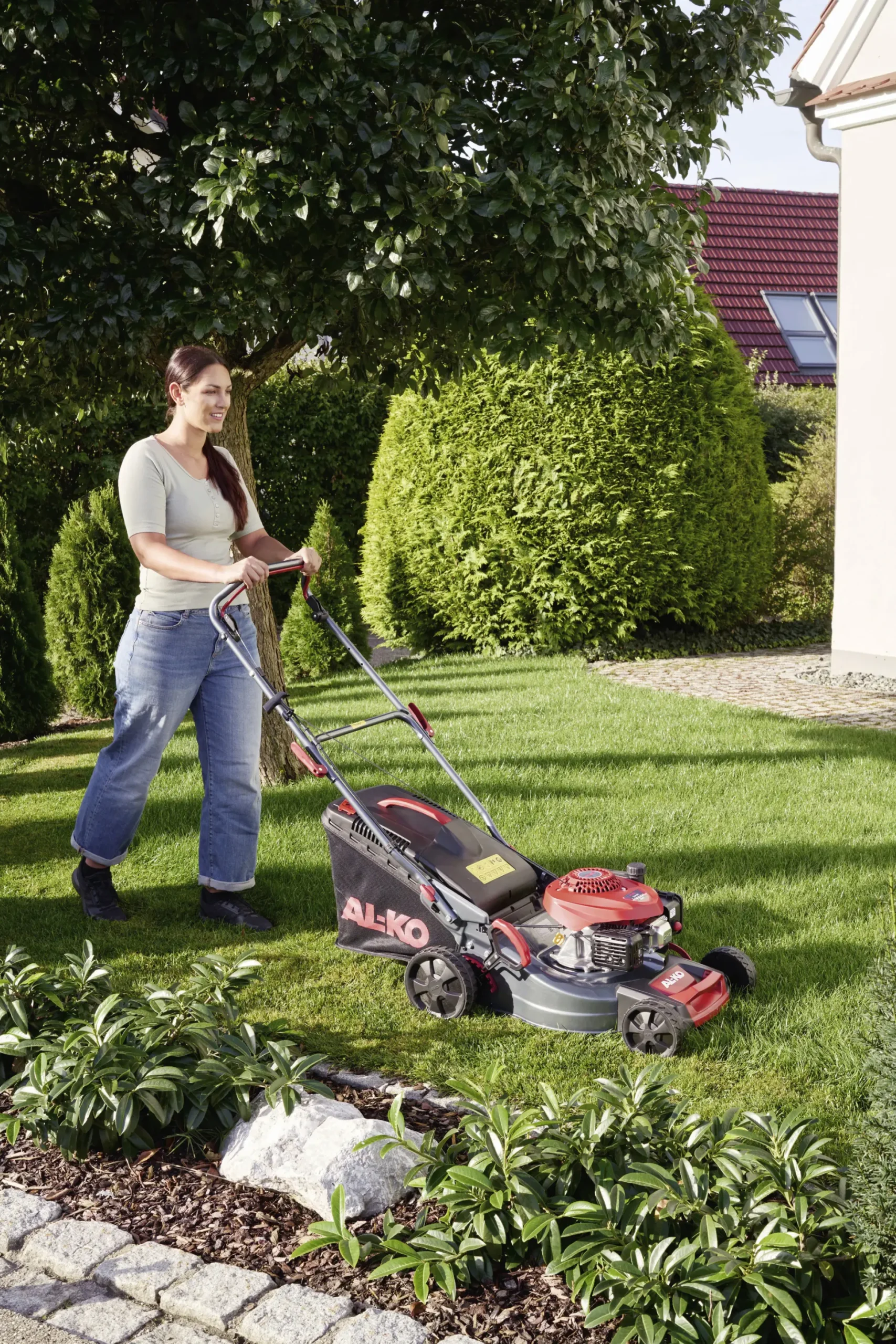 AL-KO Benzin-Rasenmäher Easy 4.16 P-D 1,2 kW 41 cm Schnittbreite