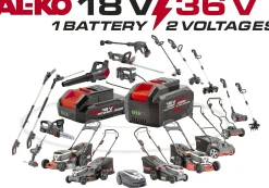 AL-KO Doppel-Ladegerät C300.6 Li für 18 V und 18/36 V Li-Ion Akkus