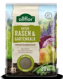 Allflor Bio Rasen- und Gartenkalk 20 kg