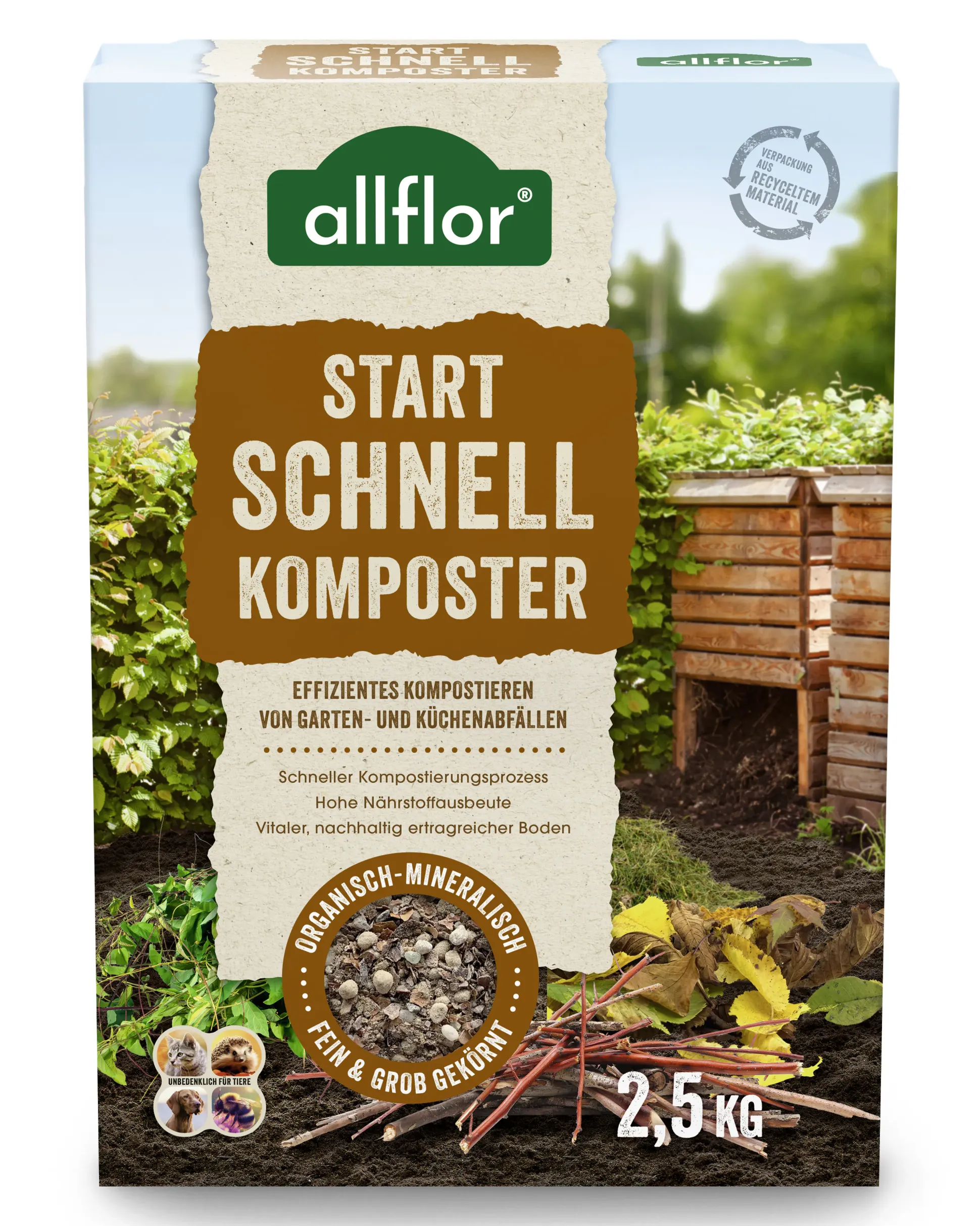Allflor Start Schnellkomposter 2,5 kg