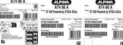 Alpina Benzin Rasentraktor AT4 98 A, 7,2 kW, 98 cm Schnittbreite inklusive Mulchfunktion