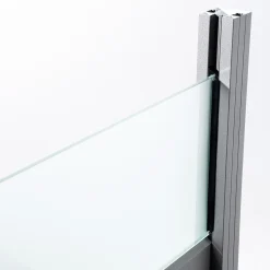 Ambiente Alu-Zaun Erweiterungsset Rhombus MINI 187 x 124,2 cm grau