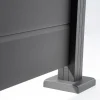 Ambiente Alu-Zaun Erweiterungsset Paneel 150 grau 187 x 244,2 cm