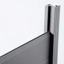 Ambiente Alu-Zaun Erweiterungsset Paneel 150 grau 187 x 244,2 cm