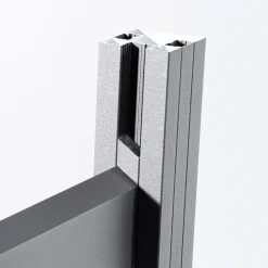 Ambiente Alu-Zaun Erweiterungsset Rhombus MAXI 187 x 124.2 cm grau