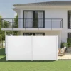 Ambiente Alu-Zaun Erweiterungsset Paneel 150 weiß 187 x 184,2 cm