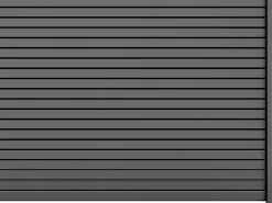 Ambiente Alu-Zaun Erweiterungsset Rhombus MINI 187 x 244,2 cm grau
