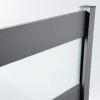Ambiente Alu-Zaun Erweiterungsset Paneel 150 grau 187 x 184,2 cm