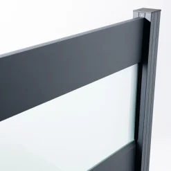 Ambiente Alu-Zaun Erweiterungsset Paneel 150 anthrazit 187 x 124,2 cm
