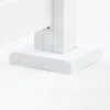 Ambiente Alu-Zaun Erweiterungsset Rhombus MAXI 187 x 184,2 cm weiß