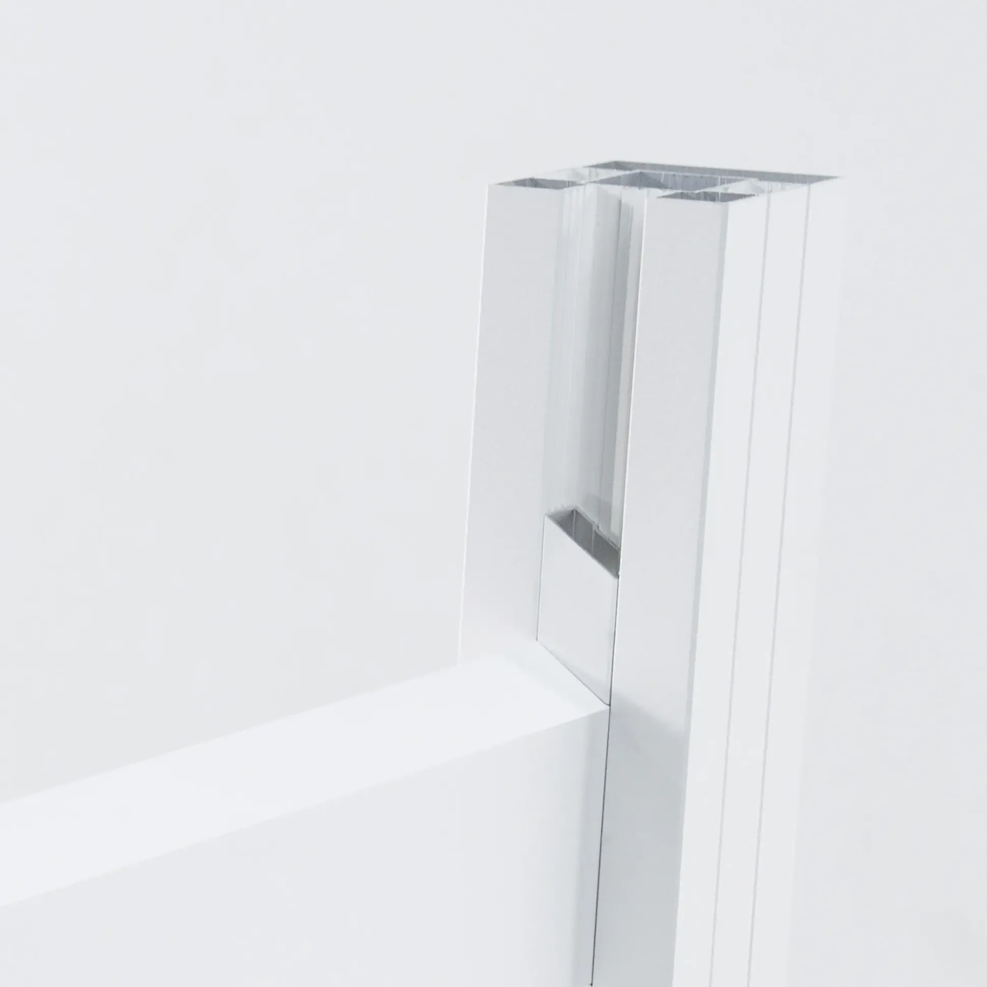 Ambiente Alu-Zaun Erweiterungsset Rhombus MAXI 187 x 184,2 cm weiß