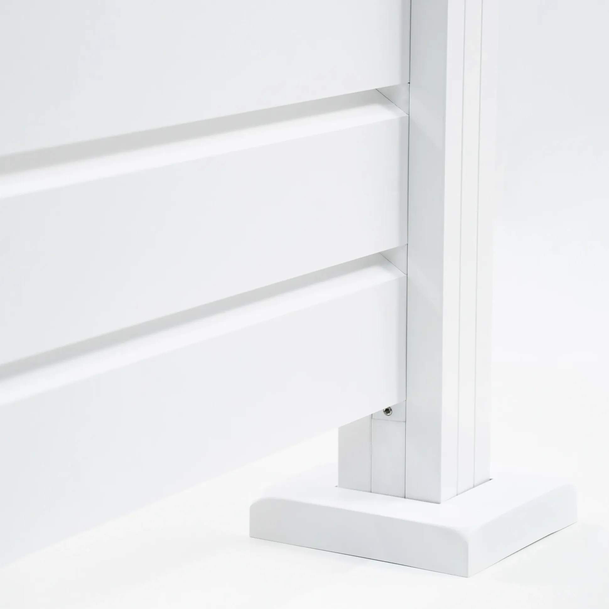 Ambiente Alu-Zaun Erweiterungsset Rhombus MINI 187 x 124,2 cm weiß