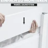 Ambiente Alu-Zaun Erweiterungsset Paneel 150 weiß 187 x 184,2 cm