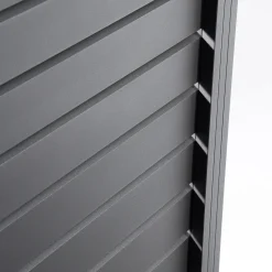 Ambiente Alu-Zaun Erweiterungsset Rhombus MINI 187 x 184,2 cm grau