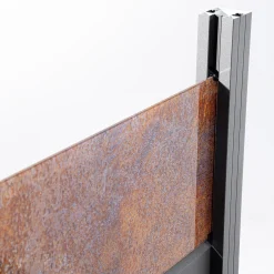 Ambiente Alu-Zaun Grundset Rhombus MINI 187 x 184,2 cm grau