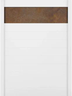 Ambiente Alu-Zaun Grundset Paneel 150 weiß 187 x 124,2 cm