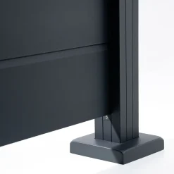 Ambiente Alu-Zaun Grundset Paneel 150 anthrazit 187 x 184,2 cm