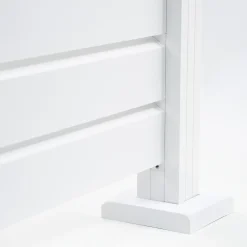 Ambiente Alu-Zaun Grundset Rhombus MINI 187 x 184,2 cm weiß