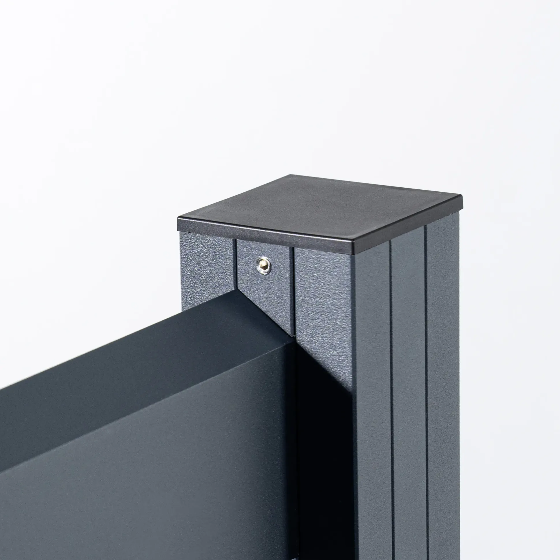 Ambiente Alu-Zaun Grundset Rhombus MAXI 187 x 184,2 cm anthrazit