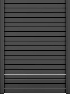Ambiente Alu-Zaun Grundset Rhombus MINI 187 x 124,2 cm anthrazit