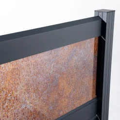 Ambiente Alu-Zaun Grundset Rhombus MINI 187 x 124,2 cm anthrazit