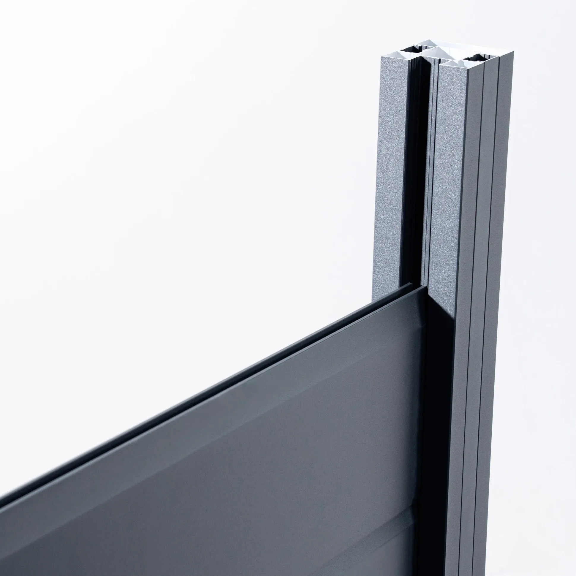 Ambiente Alu-Zaun Grundset Paneel 150 anthrazit 187 x 244,2 cm