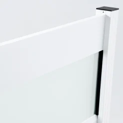 Ambiente Alu-Zaun Grundset Paneel 150 weiß 187 x 124,2 cm