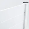 Ambiente Alu-Zaun Grundset Paneel 150 weiß 187 x 184,2 cm