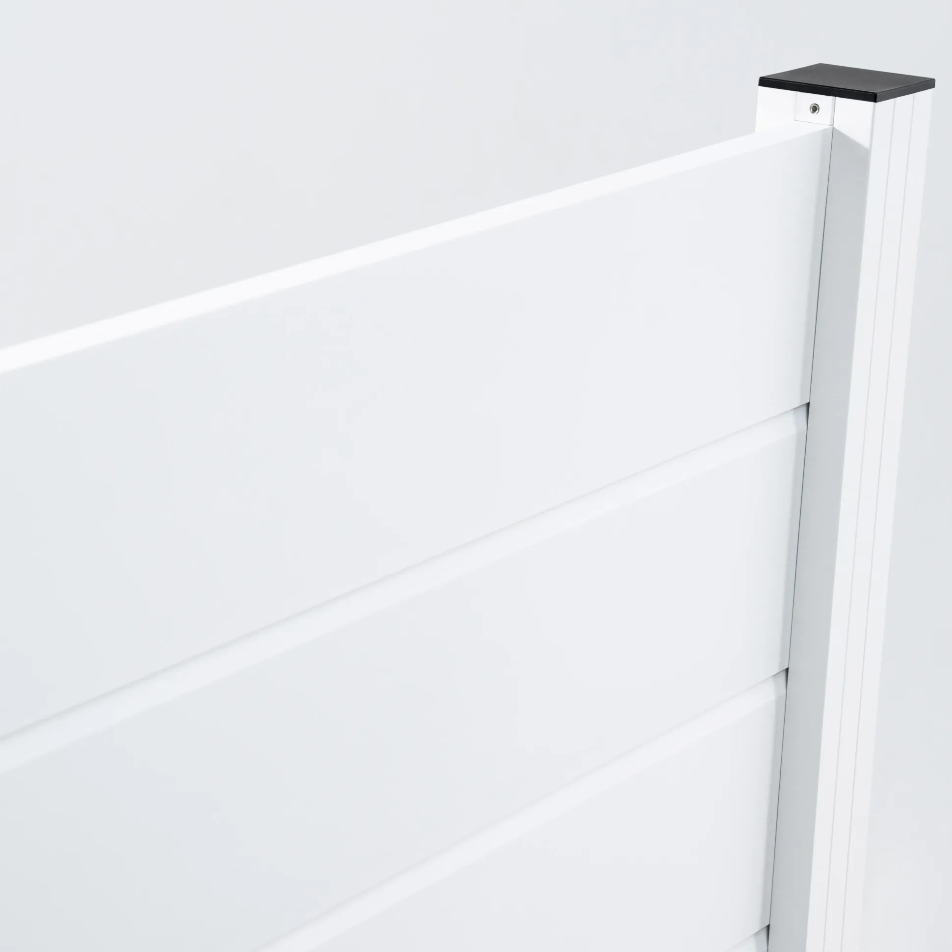 Ambiente Alu-Zaun Grundset Paneel 150 weiß 187 x 184,2 cm