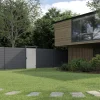 Ambiente Alu-Zaun Paneel 150 B x H: 120 cm x 120 cm, 22 mm stark