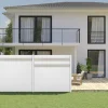Ambiente Alu-Zaun Paneel 150 + ESG 8 mm 120 cm x 180 cm 22 mm stark
