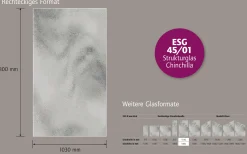 Ambiente Glaszaun B x H: 103 cm x 180 cm, gehärtetes 8 mm Glas