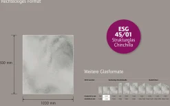 Ambiente Glaszaun B x H: 103 cm x 120 cm, gehärtetes 8 mm Glas