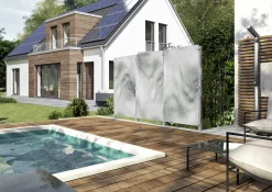 Ambiente Glaszaun B x H: 103 cm x 120 cm, gehärtetes 8 mm Glas