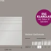 Ambiente Glaszaun Dekor 81 120 x 120 cm gehärtetes 8 mm Glas