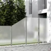 Ambiente Glaszaun Dekor 84 schräg 120 x 120/180 cm gehärtetes 8 mm Glas