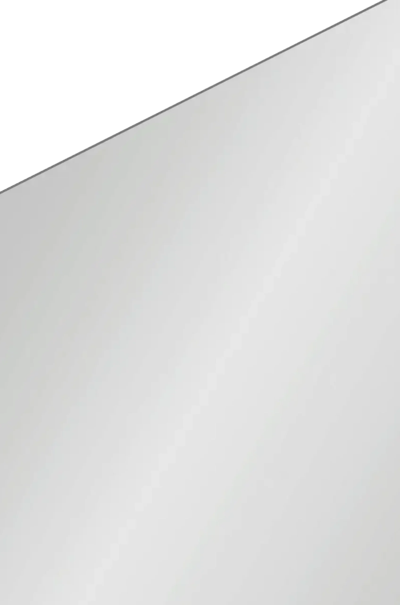 Ambiente Glaszaun Dekor 84 schräg 120 x 120/180 cm gehärtetes 8 mm Glas