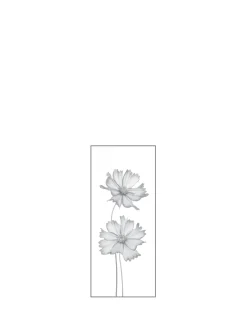 Ambiente Glaszaun Dekor 93 51,5 x 120 cm gehärtetes 8 mm Glas