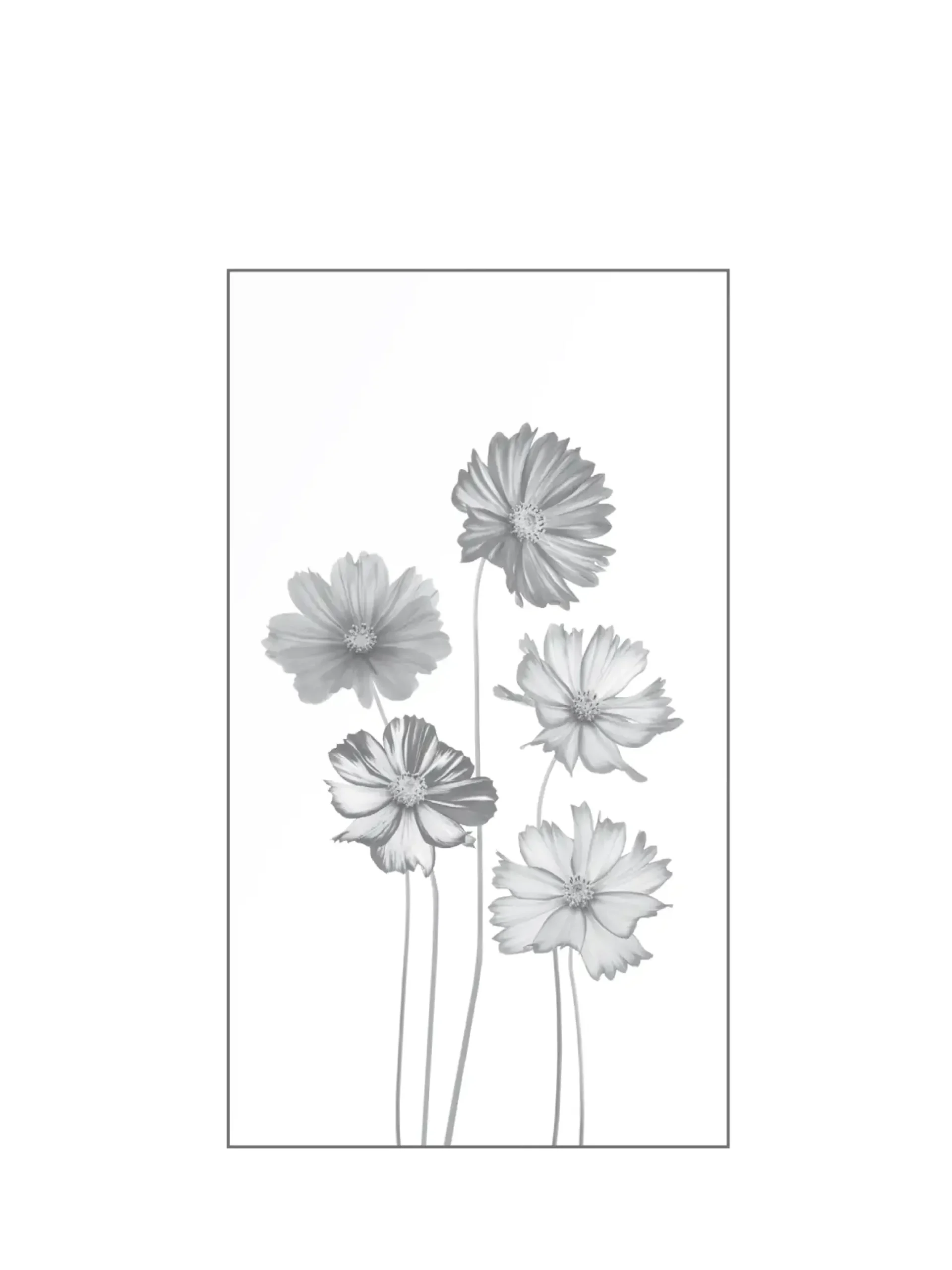 Ambiente Glaszaun Dekor 93 103 x 180 cm gehärtetes 8 mm Glas