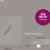 Ambiente Glaszaun Dekor 00/01 120 x 120 cm gehärtetes 8 mm Glas