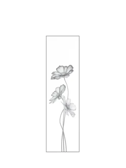 Ambiente Glaszaun Dekor 93 51,5 x 180 cm gehärtetes 8 mm Glas