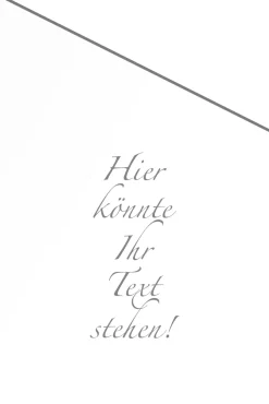 Ambiente Glaszaun Dekor Logo schräg, 120 x 180/120 cm gehärtetes 8 mm Glas