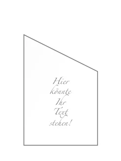 Ambiente Glaszaun Dekor Logo schräg, 120 x 180/120 cm gehärtetes 8 mm Glas