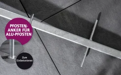 Ambiente Pfosten-Anker zum Einbetonieren