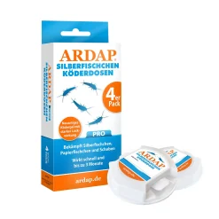 Ardap Pro Silberfischchenköderdose 4 Stück